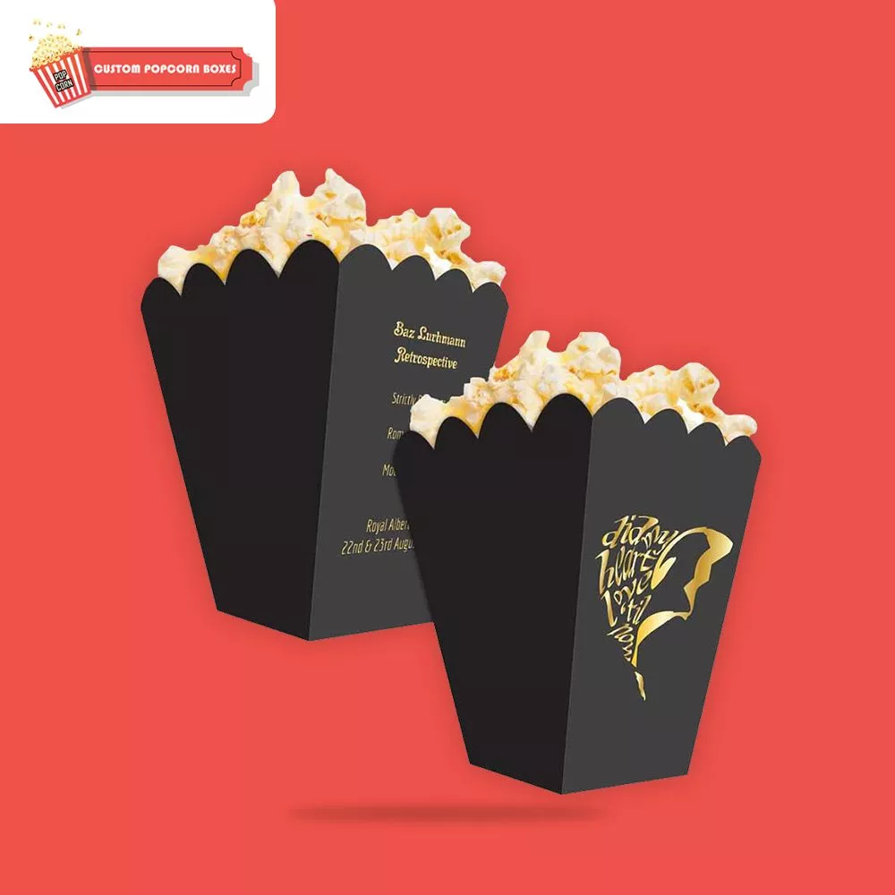 Custom Popcorn Boxes UK | Printed Packaging Boxes Wholesale