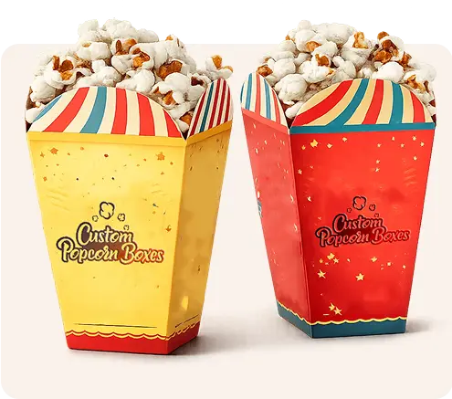 luxury printed popcorn boxes