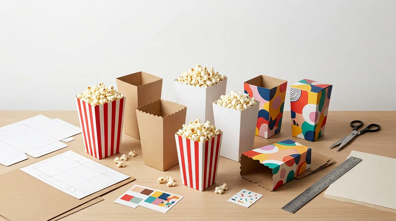 Popcorn Box Ideas How to Choose, Make & Customise the Right Popcorn Box
